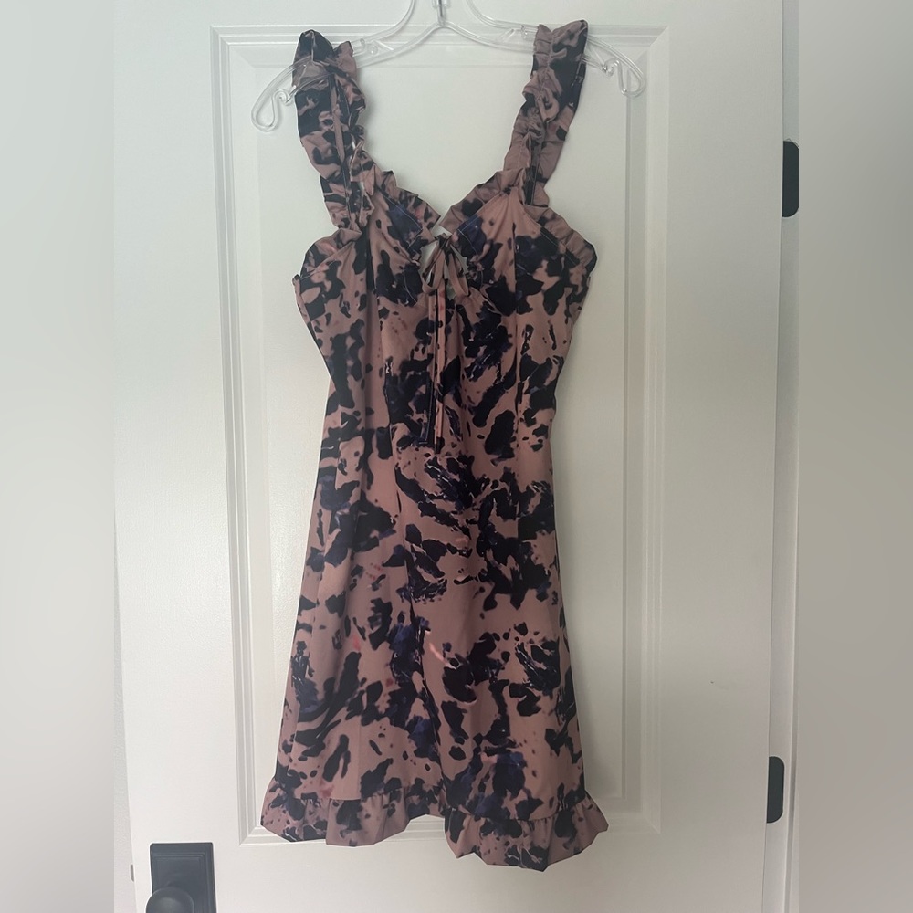 New Snow Rhyme Dress with ruffle sleeved & bottom